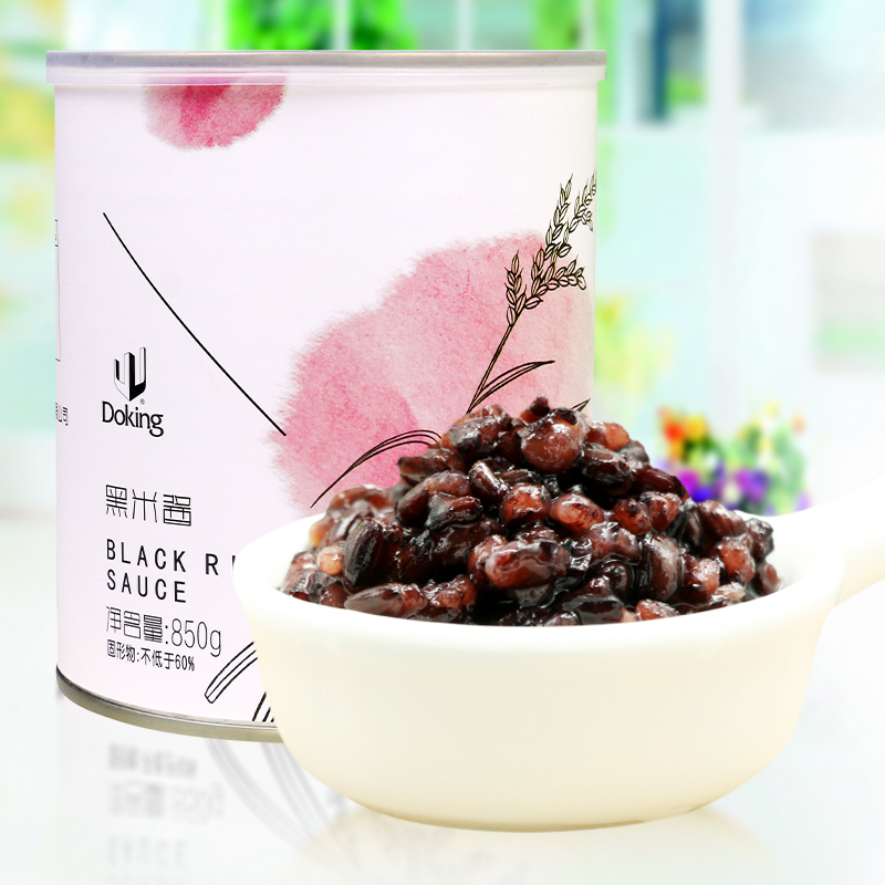 盾皇黑米酱五谷杂粮即食紫米罐头