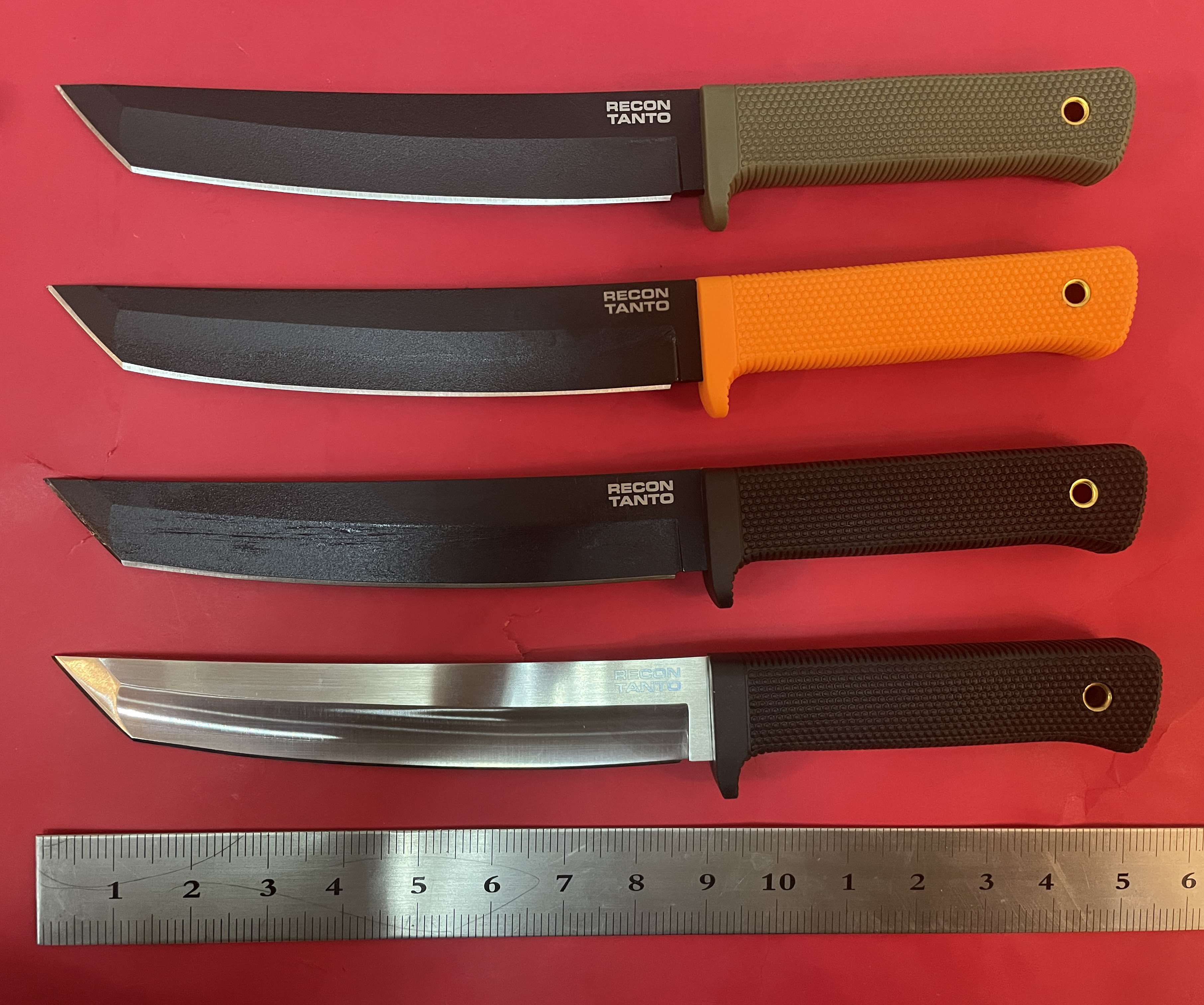 美国进口cold steel冷钢三美侦察兵日式短刀防身装备战术户外直刀