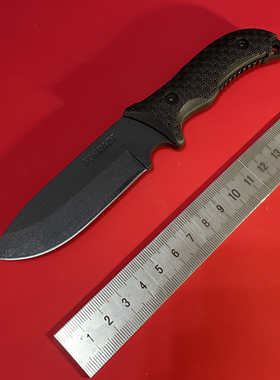 美国进口SCHRADE施拉德野外生存刀户外随身多功能高硬度碳钢直刀