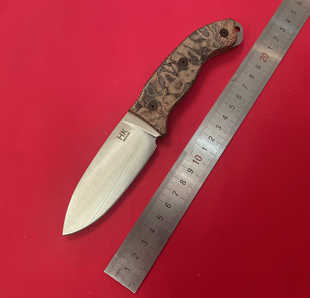 美国进口ONTARIO安大略HIKING 8187远足露营直刀不锈钢户外刀具