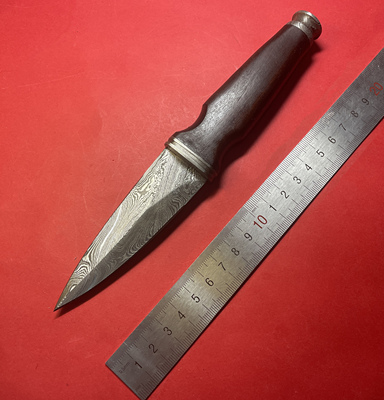 DAMASCUS大马士革双刃防身小直刀