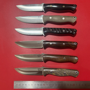 美国进口BARK RIVER巴克河GUNNY刀匠手工MAGNACUT钢CPM3V户外直刀