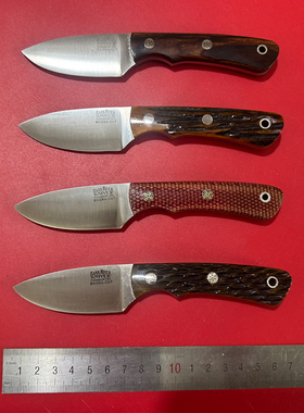 美国进口BARK RIVER巴克河Magnacut钢随身户外PSK求生存露营小刀