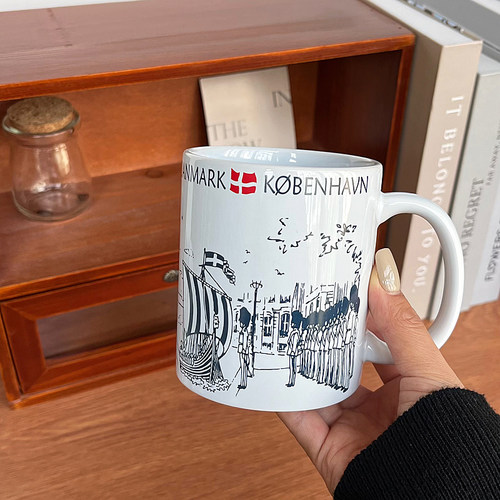 danmark丹麦哥本哈根水杯