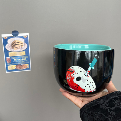 十三号星期五杰森面具陶瓷汤碗