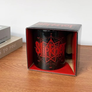 活结乐队slipknot美国重金属摇滚陶瓷马克杯水杯子经典款