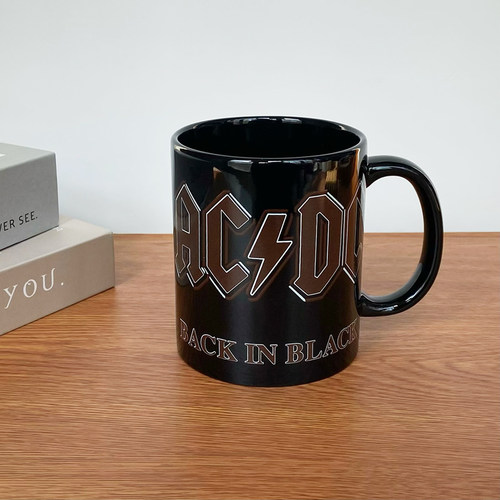 ACDC澳大利亚摇滚乐队周边杯子陶瓷马克杯咖啡杯经典款