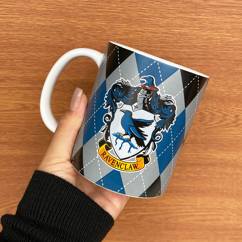 原单 哈利波特拉文克劳鹰ravenclaw霍格沃茨学院陶瓷水杯子马克杯