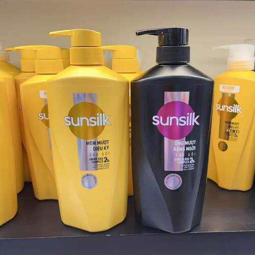 越南夏士莲椰子sunsilk洗发水柔顺丝滑滋养控油去屑600g 洗发露