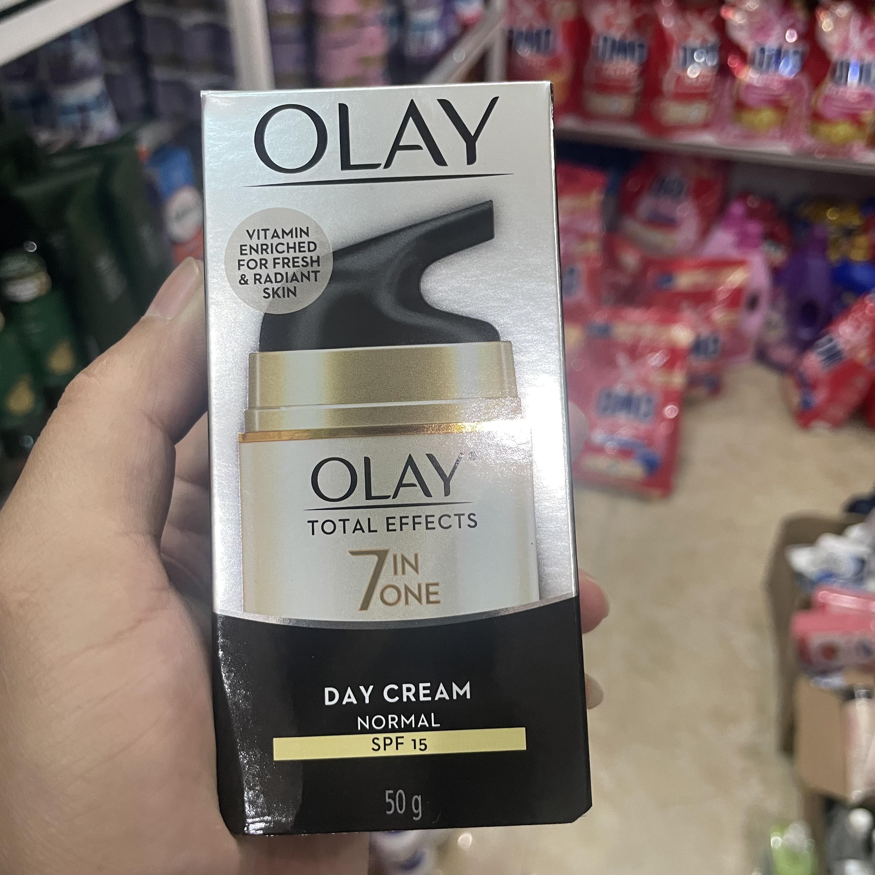 玉兰油olay7七重功效面霜防晒多效修护霜滋润保湿润肤霜50g