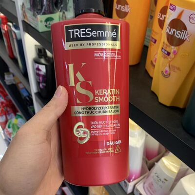 越南正品TRESemme彩丝美深层清洁柔滑水润修复秀发洗发水640g