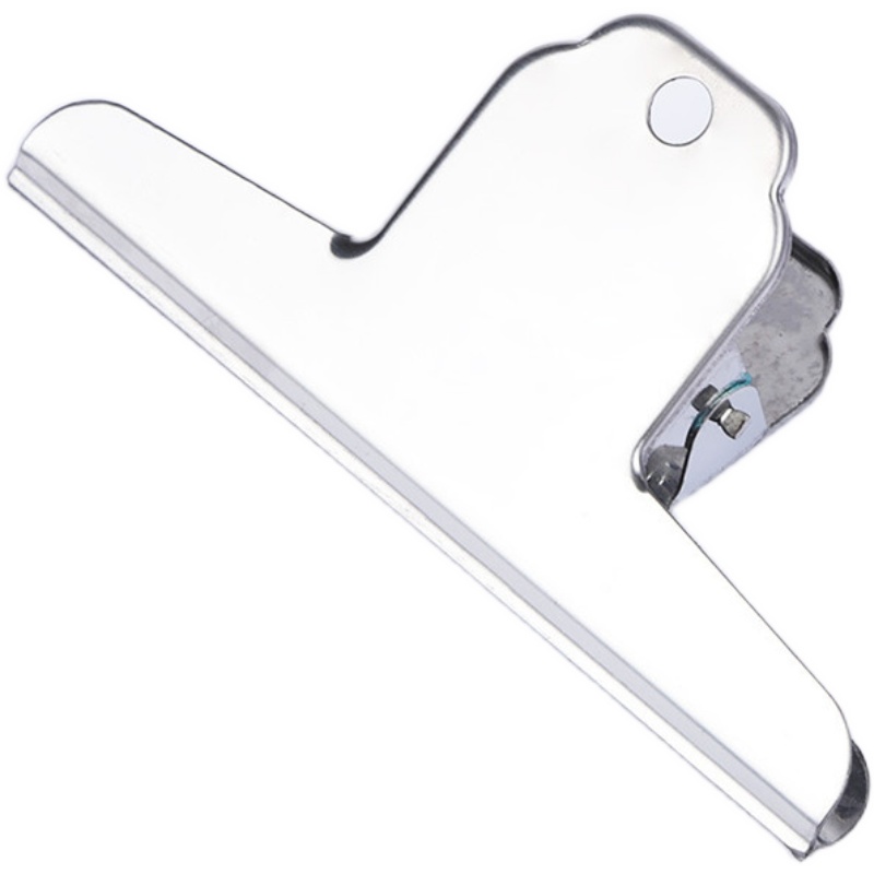 包邮金力山形长尾夹票夹素描画板夹子办公大号夹不锈钢强力铁夹子