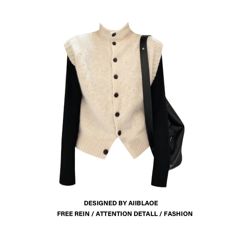 大码胖mm韩系高领无袖针织马甲女秋冬内搭修身T恤时尚气质两件套,女装/女士精品,大码套装,淘宝优惠券,粉丝福利购,淘宝优惠卷