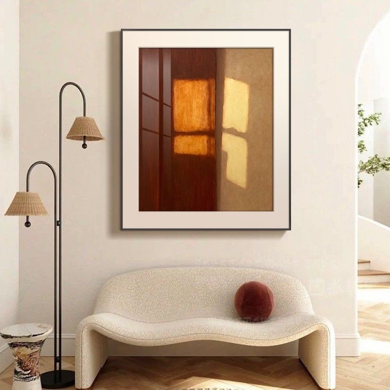 壹半艺术客厅玄关卧室简约风挂画