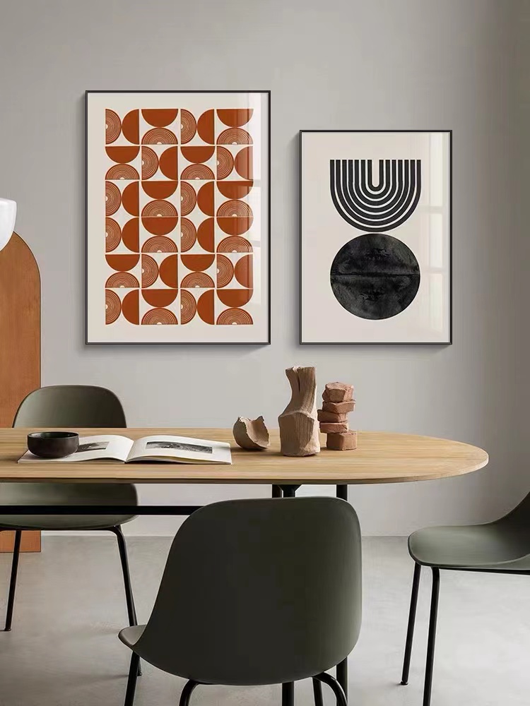 简约客厅装饰画沙发背景墙壁画现代艺术几何抽象玄关走廊书房挂画,家居饰品,现代装饰画,淘宝优惠券,粉丝福利购,淘宝优惠卷