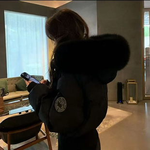羽绒棉服女短款新款冬季韩版宽松加厚面包服学生港风棉袄ins外套