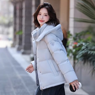 冬季棉服女短款2026新款韩版港风宽松可拆卸帽棉衣面包服加厚外套