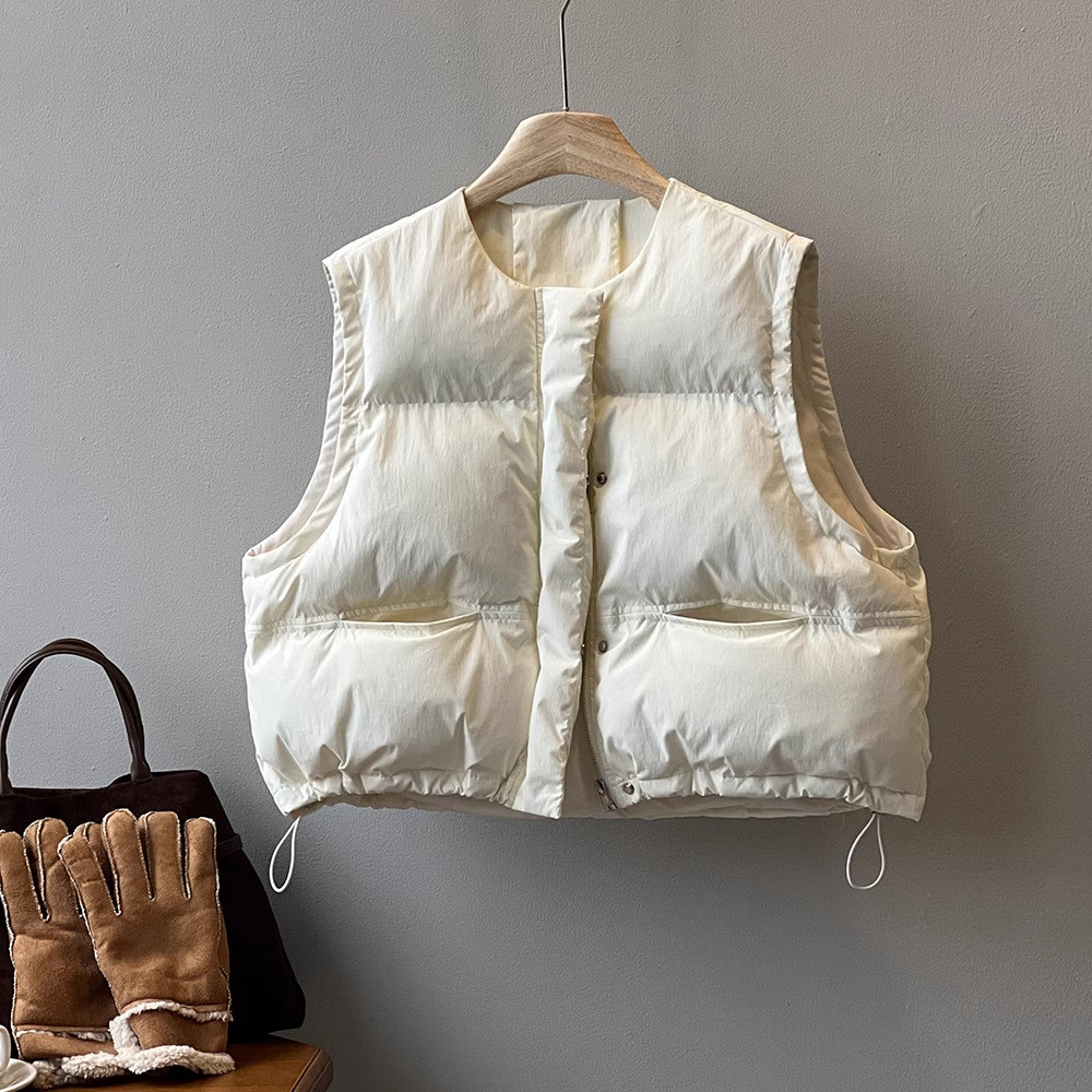 羽绒棉马甲女秋冬季2025新款爆款宽松外穿背心外套坎肩马夹女外搭,女装/女士精品,马夹,淘宝优惠券,粉丝福利购,淘宝优惠卷
