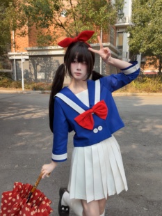 JK制服唐纳德同款唐老鸭水手服学生校服班服迪士尼演出外套女夏季