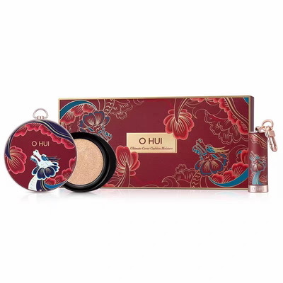 OHUI欧蕙精致妆容保湿气垫OHUI欧惠气垫粉底液BB霜遮瑕保湿提亮