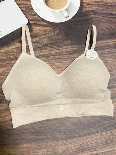 女士内衣无钢托裸感美背