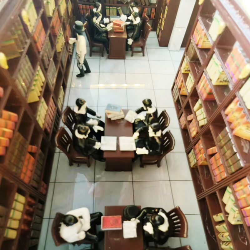 图书馆场景模型其他定制