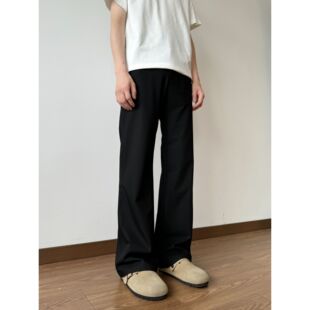 微喇高级感休闲裤 夏上新2021M版 型设计不卡档西裤