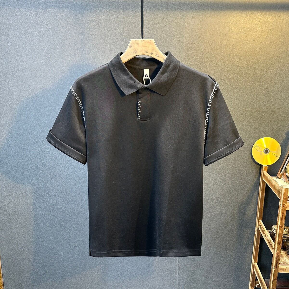男士潮牌polo衫2026新款夏季时尚短袖t恤翻领青年半袖T恤百搭上衣