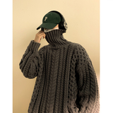 M2106-P85控108秋冬高品质加厚高领宽松毛衣针织衫，男装针织衫/毛衣，电商A036A