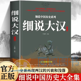 细说中国历史系列：细说大汉 汉朝400多年 全景再现大汉帝国勃兴与衰落 解读历史人物 历史一本书读懂大汉史 剖析历史事件 正版