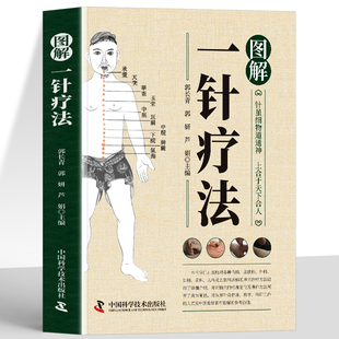 图解一针疗法 针虽细物道通神 上合于天下合人 中医学教程书籍 针灸疗法穴位中医临床腧穴定位操作方法书籍中国科学技术出版社