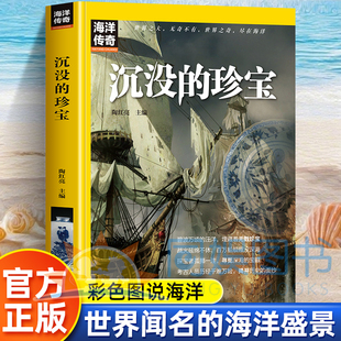 海洋传奇：沉没的珍宝全新正版图文并茂碧波万顷的汪洋埋藏着无数珍宝战火延绵不休百万船舰殒没深海探宝者孤掷一注寻觅深海的宝藏