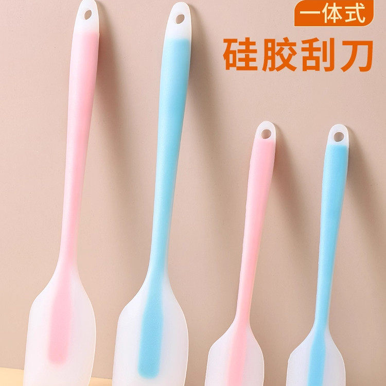 耐高温大号一体式刮刀硅胶蛋糕刮板家用奶油抹刀搅拌刀烘焙工具