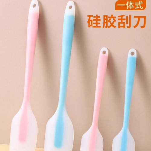 耐高温大号一体硅胶蛋糕刮刀
