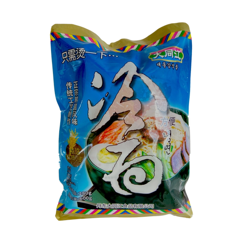 大同江小麦冷面600gx3袋朝鲜钢丝面东北冷面延边凉面真空装配汤料