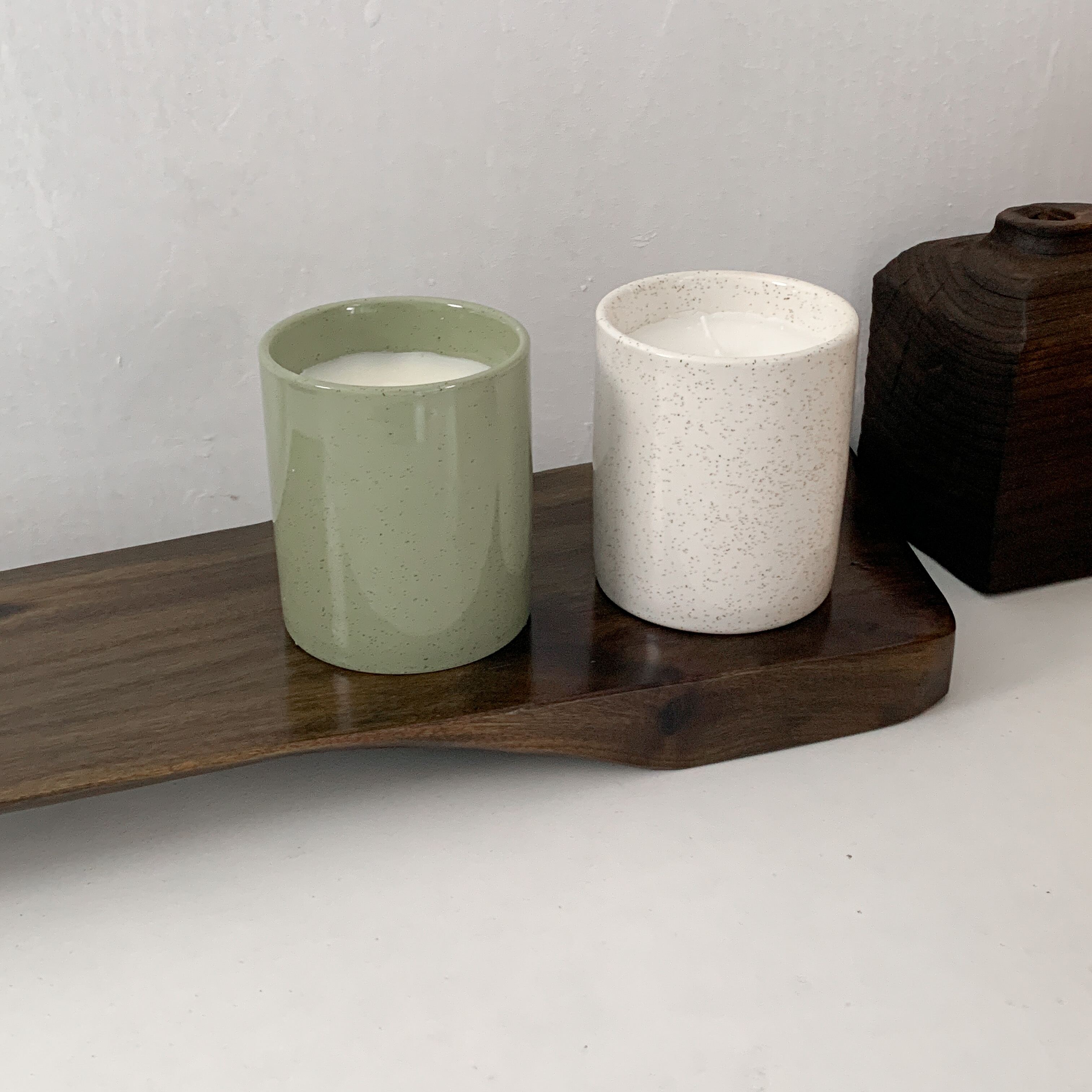 香薰蜡烛陶瓷杯室内持氛围