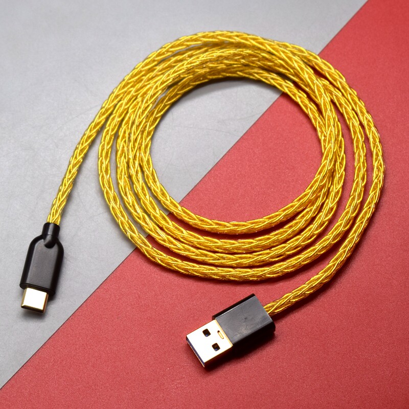 适用苹果Carplay数据线USB转LIghtning连接线Type-C车载用音频线