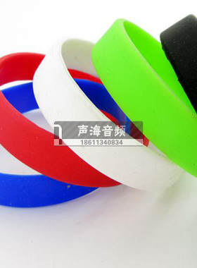 便携耳放绑带 发烧播放器捆绑带 环保硅胶捆绑扎带松紧带五色可选
