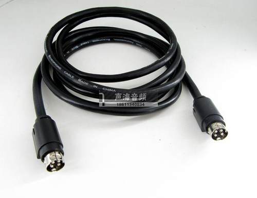 适用于漫步者R1700BT R1600TIII R1800T四芯主副音响连接线音箱线