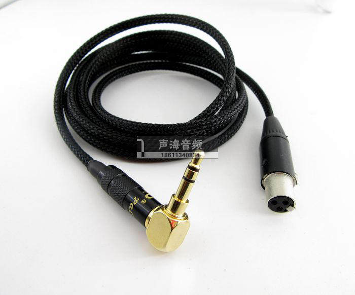 AKG耳机线升级线 mini小卡侬 K271 K272 K240s K702 Q701 HP-980
