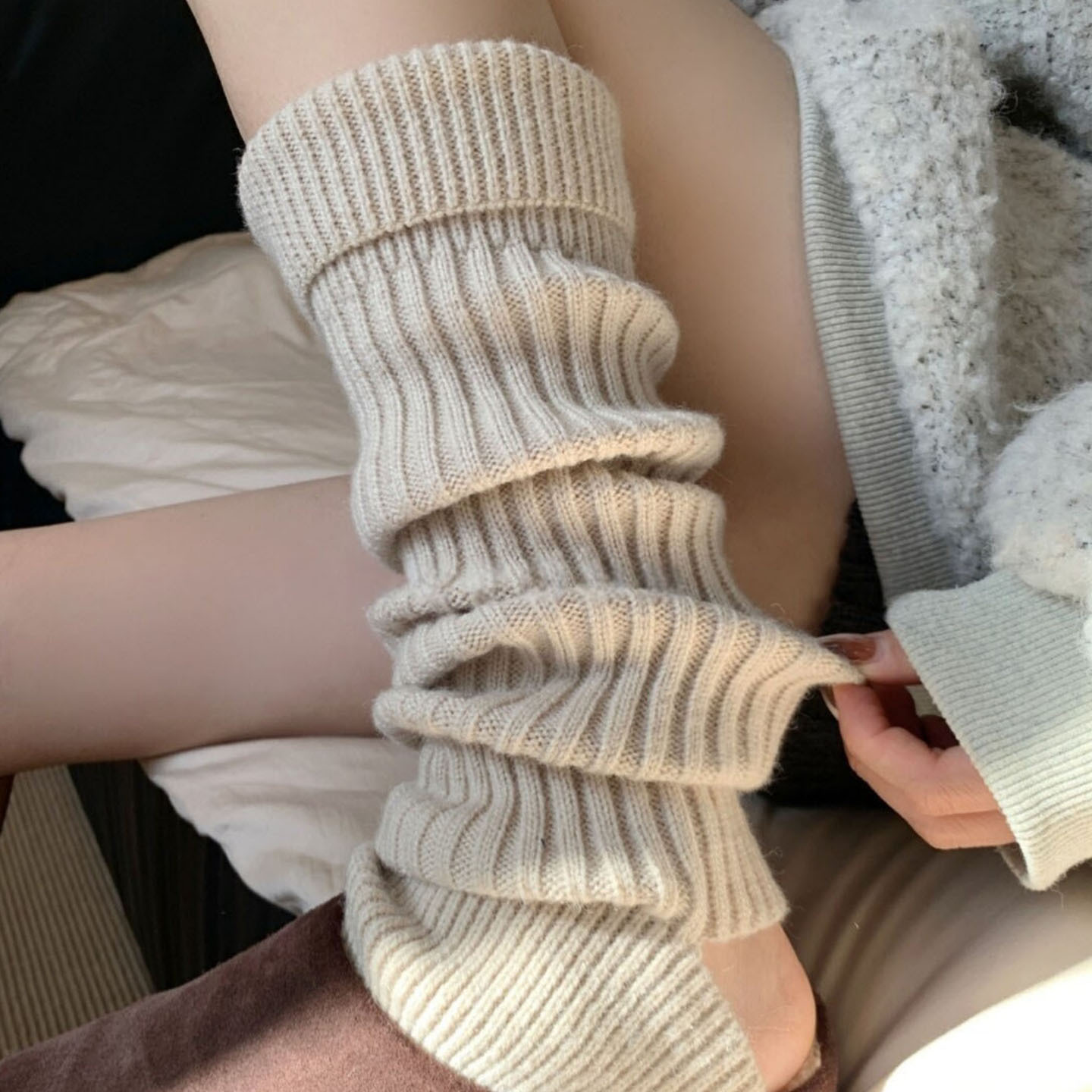 穿上瑜伽裤再加它小腿外翻秒隐形