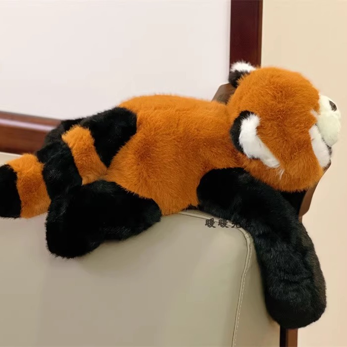萌帮背宝系列小熊猫公仔布娃娃