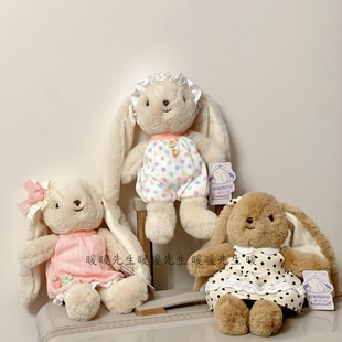 可爱花裙兔子毛绒玩具安抚睡衣兔子玩偶公仔布娃娃儿童女孩礼物