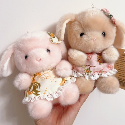 鼻涕熊正版可爱田园兔玩偶毛绒玩具超萌安抚桌伴长耳朵兔挂件娃娃