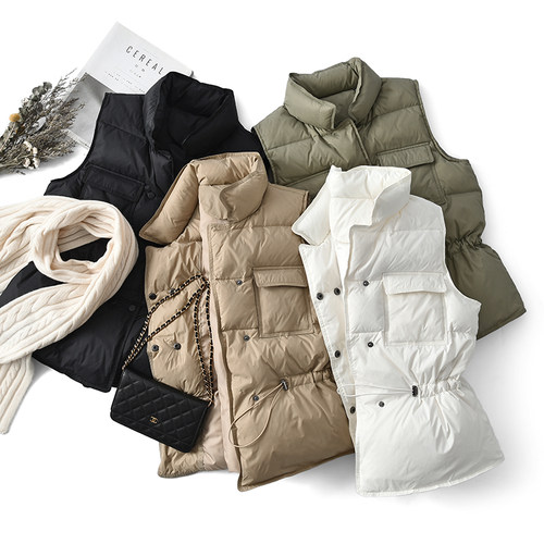 欧洲站外贸出口尾单背心羽绒马甲