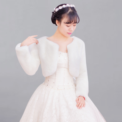 皮草披肩加厚韩版女秋冬