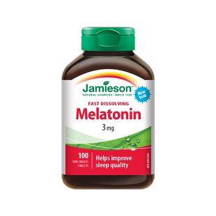 Jamieson健美生褪黑素非软糖退黑素睡眠片褪黑素安瓶melatonin
