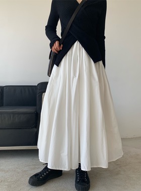 拖延症 / 强推 自制内里拼纱重工蓬蓬白裙 超A白色半身裙