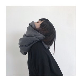 拖延症 /  百搭2色暗黑风围巾 推荐!!