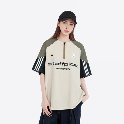 美式户外速干骑行运动短袖T恤